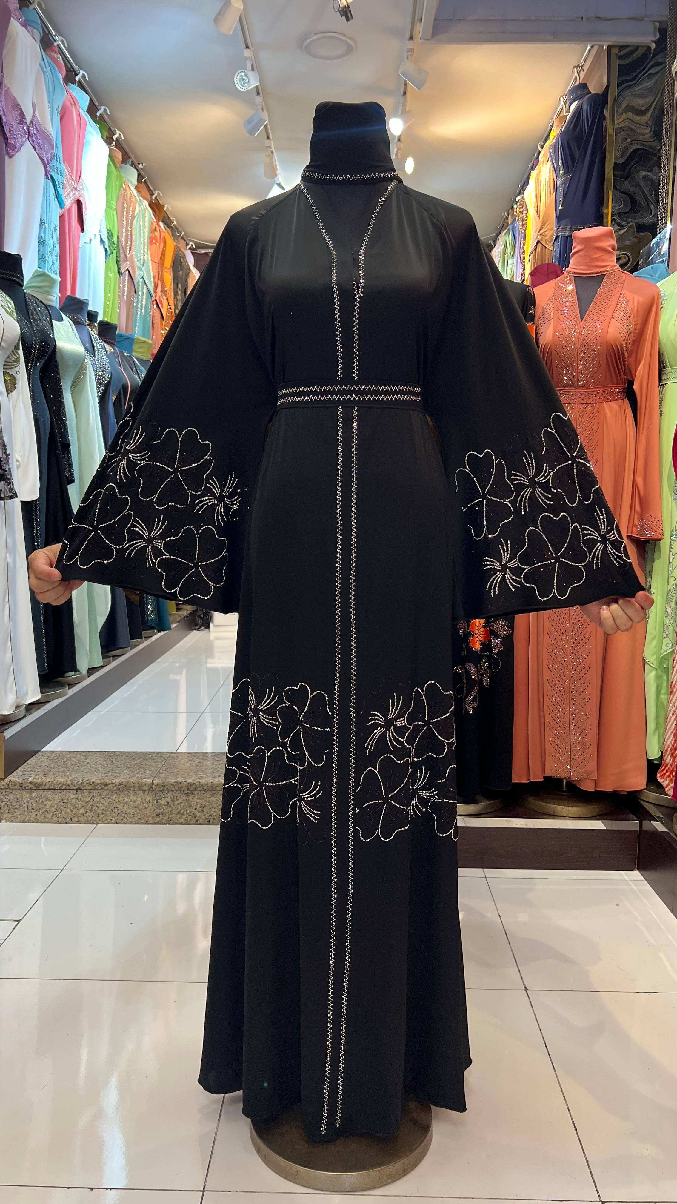 Floral Grace Luxury Abaya