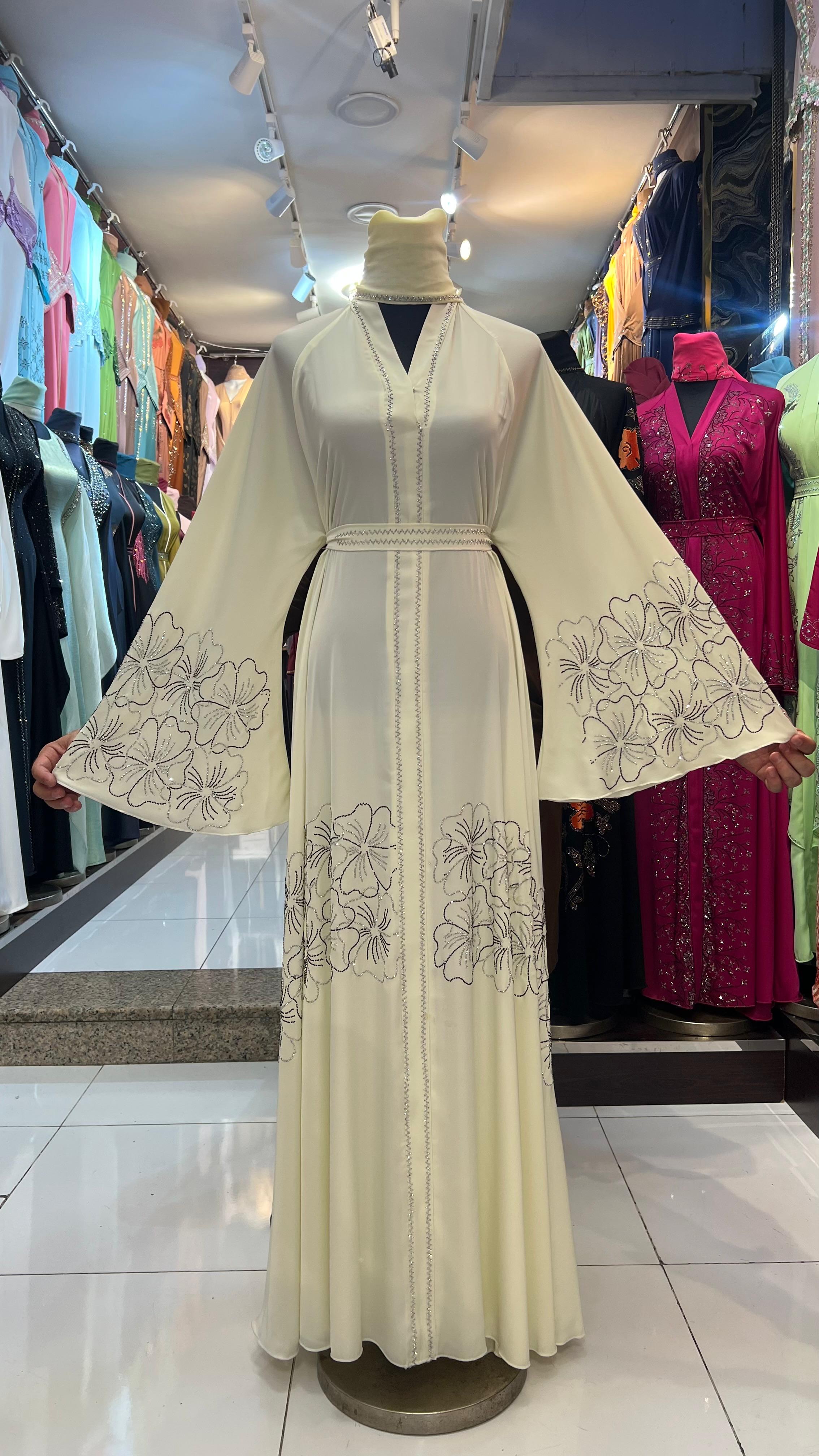 Floral Grace Luxury Abaya