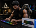 HP K500Y RGB Gaming Keyboard – Wired Mechanical Feel Gaming Keyboard