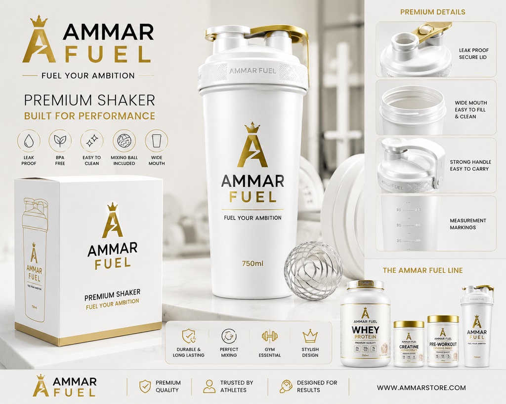 Ammar Fuel Premium Shaker (750ml)