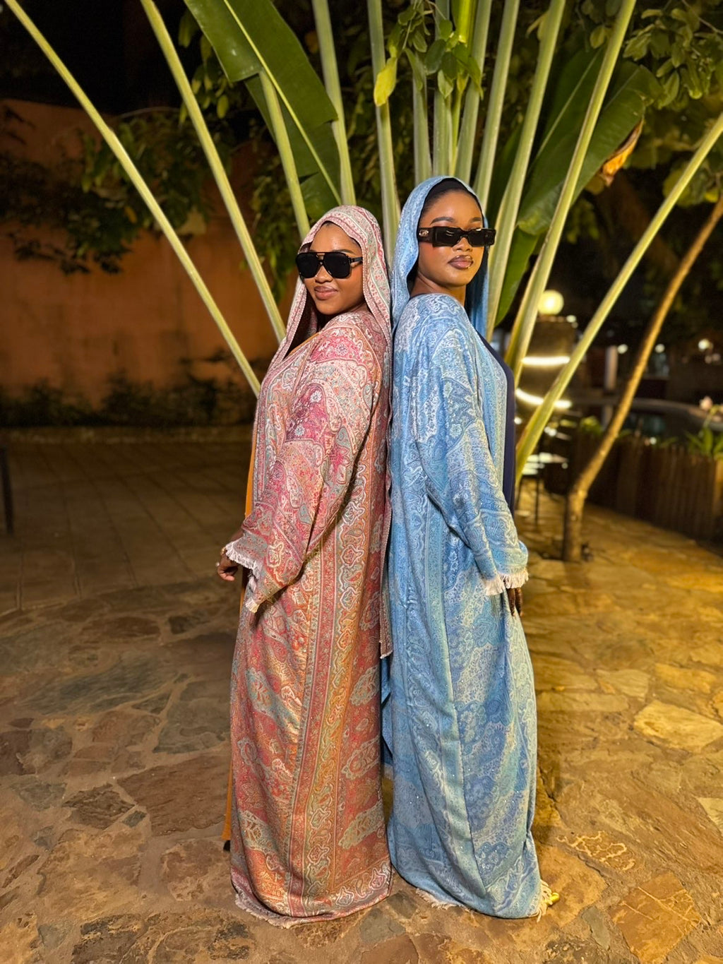 Ammar Elegance – Sahara Grace Kimono Abaya Set