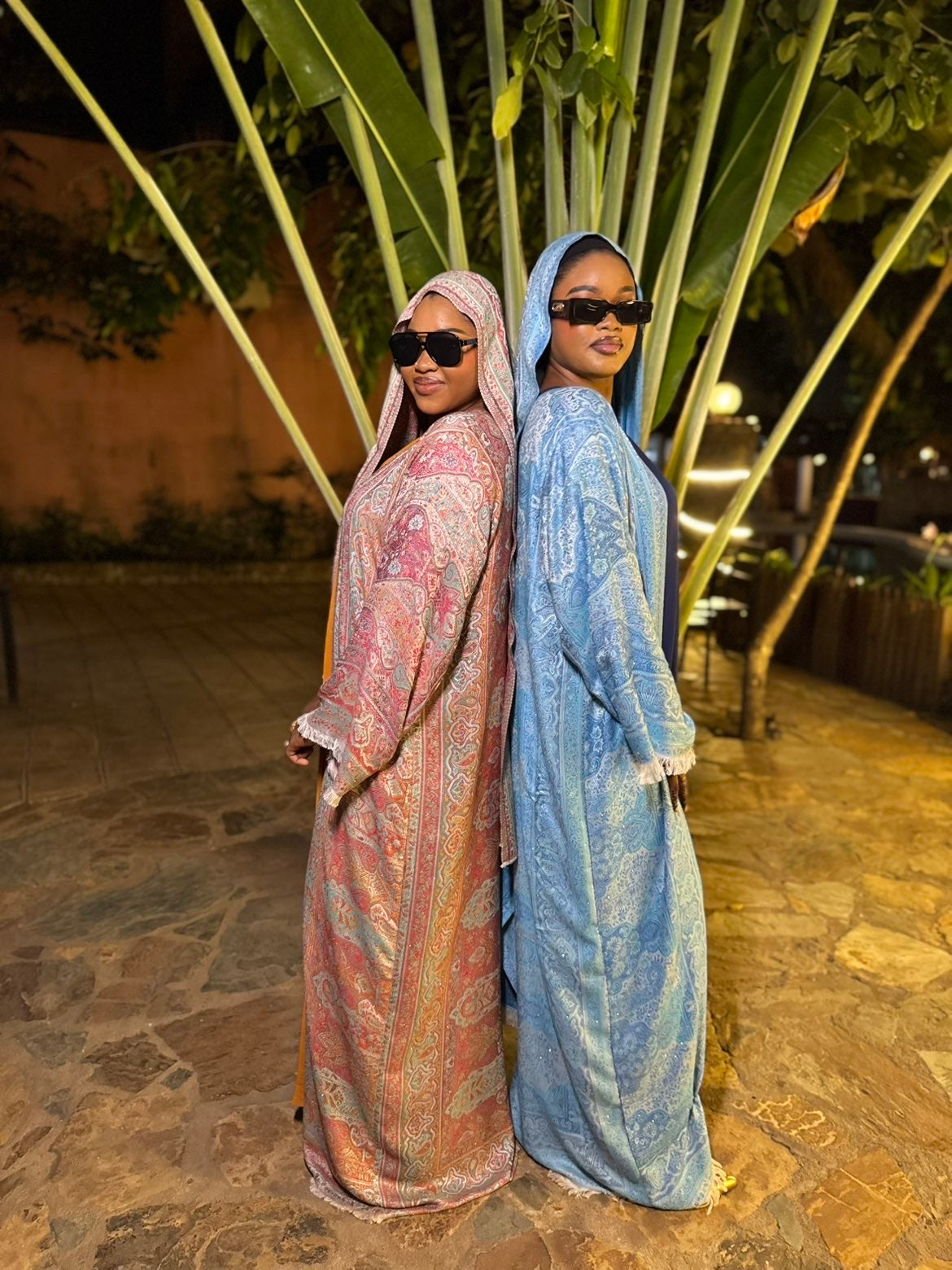 Ammar Elegance – Sahara Grace Kimono Abaya Set