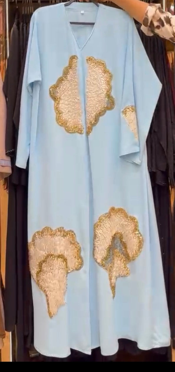 Hijabi Luxe Embroidered Abaya Set