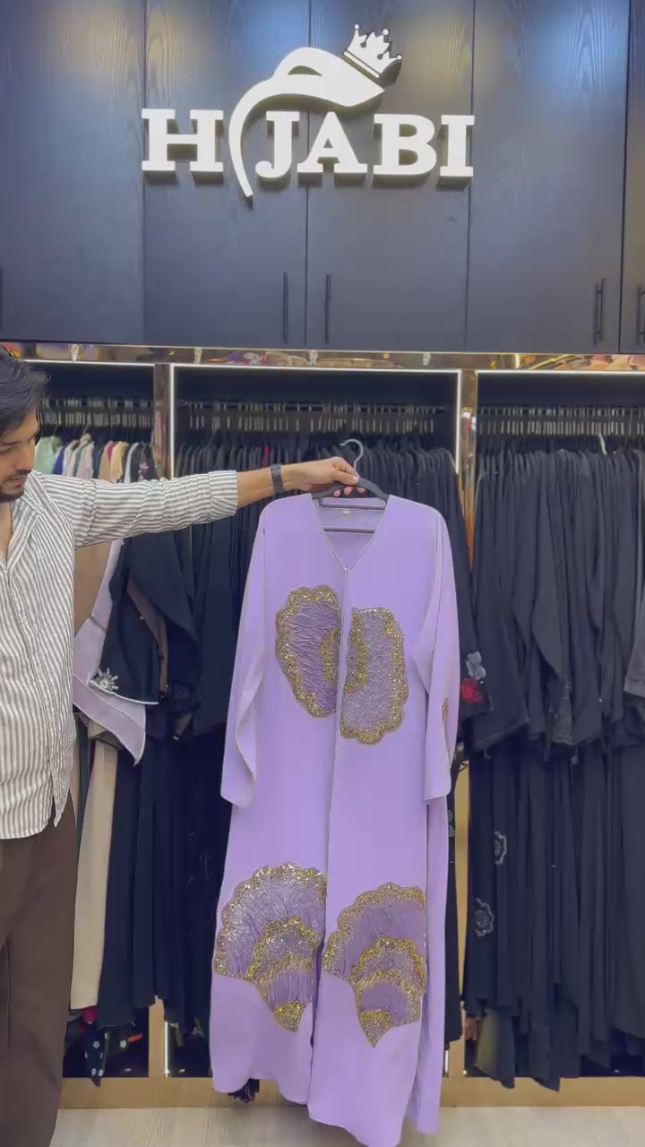 Hijabi Luxe Embroidered Abaya Set